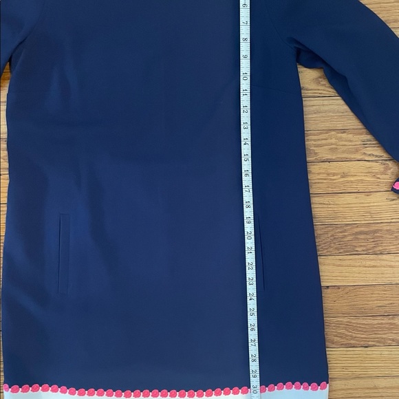 NWT Vineyard Vines Nautica Navy Crepe Color Block Dress size Small - Picture 9 of 13